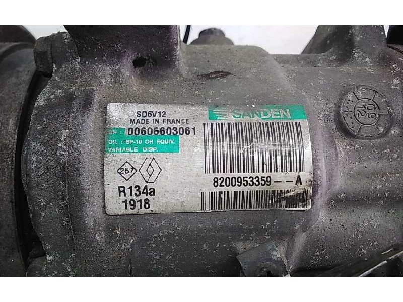 Recambio de compresor aire acondicionado para renault twingo authentique referencia OEM IAM 8200953359  
