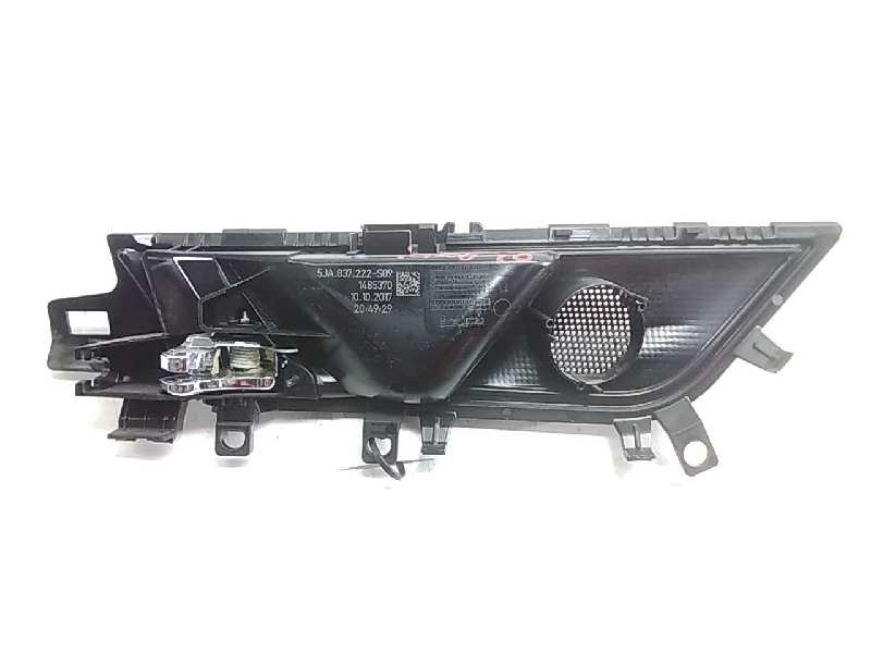 Recambio de maneta interior delantera derecha para skoda rapid active referencia OEM IAM 5JA837222  