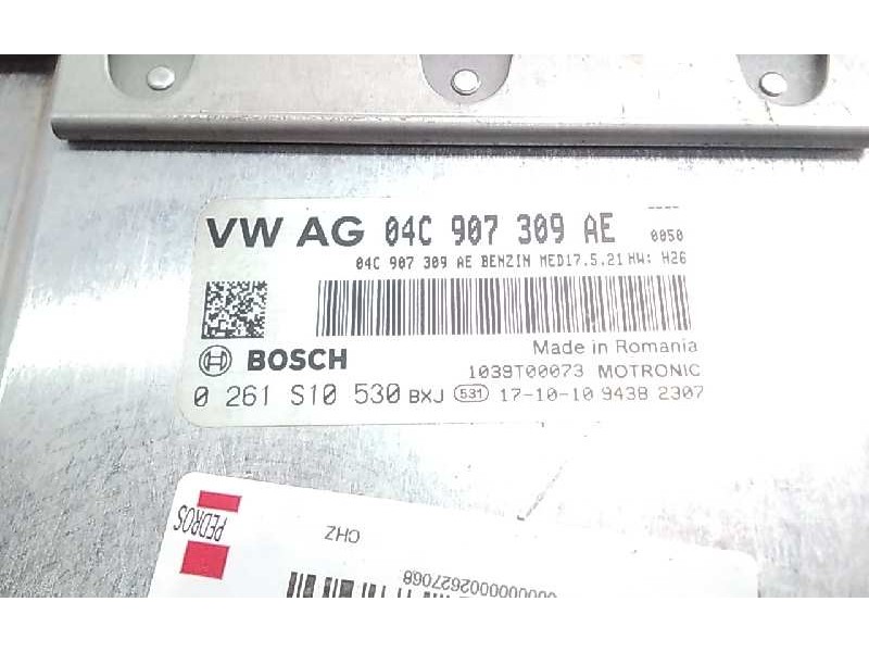 Recambio de centralita motor uce para skoda rapid active referencia OEM IAM 04C907309AE  