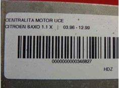 Recambio de centralita motor uce para citroen saxo 1.1 x referencia OEM IAM 1929FG 305  2