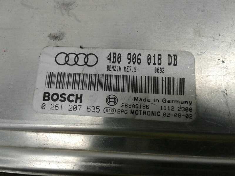 Recambio de centralita motor uce para audi a6 berlina (4b2) 1.8 t referencia OEM IAM 0261207635 4B0906018DB 