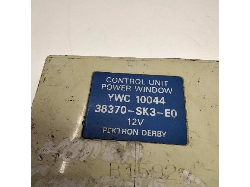 Recambio de unidad control para honda concerto (hw) 1.6 cat referencia OEM IAM 38370SK3E0  