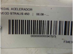Recambio de pedal acelerador para iveco stralis 450 referencia OEM IAM    2