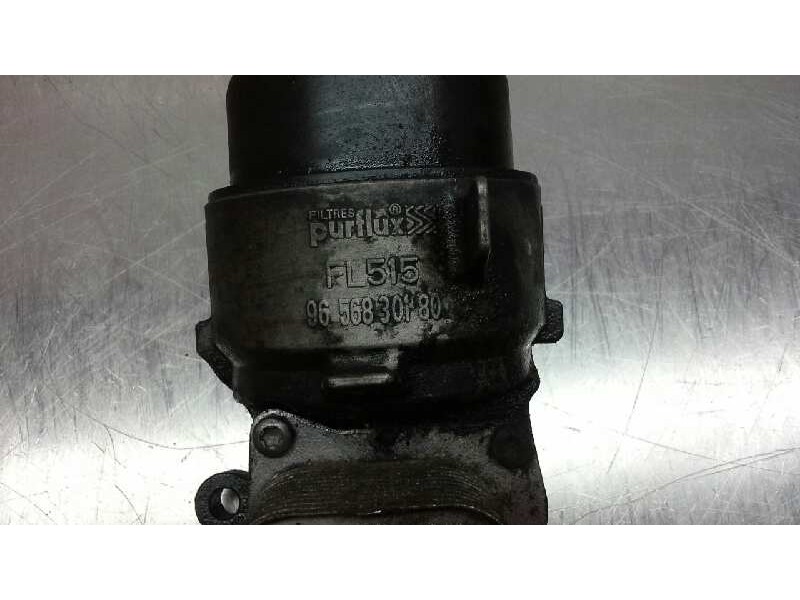 Recambio de soporte filtro aceite para citroen c4 coupe vts referencia OEM IAM 9656830180  
