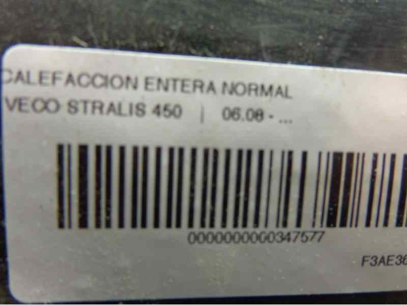 Recambio de calefaccion entera normal para iveco stralis 450 referencia OEM IAM   