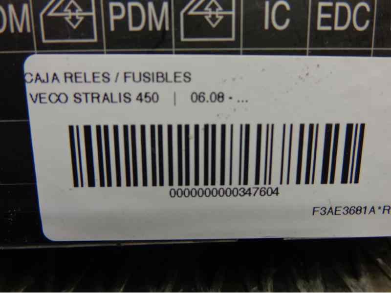 Recambio de caja fusibles para iveco stralis 450 referencia OEM IAM   