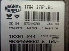 Recambio de centralita motor uce para peugeot 206 berlina xt referencia OEM IAM 9632559880 IAW1AP.81 16301.244 2