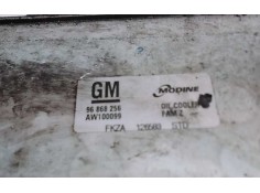 Recambio de enfriador aceite motor para chevrolet cruze ls referencia OEM IAM 96868256   2