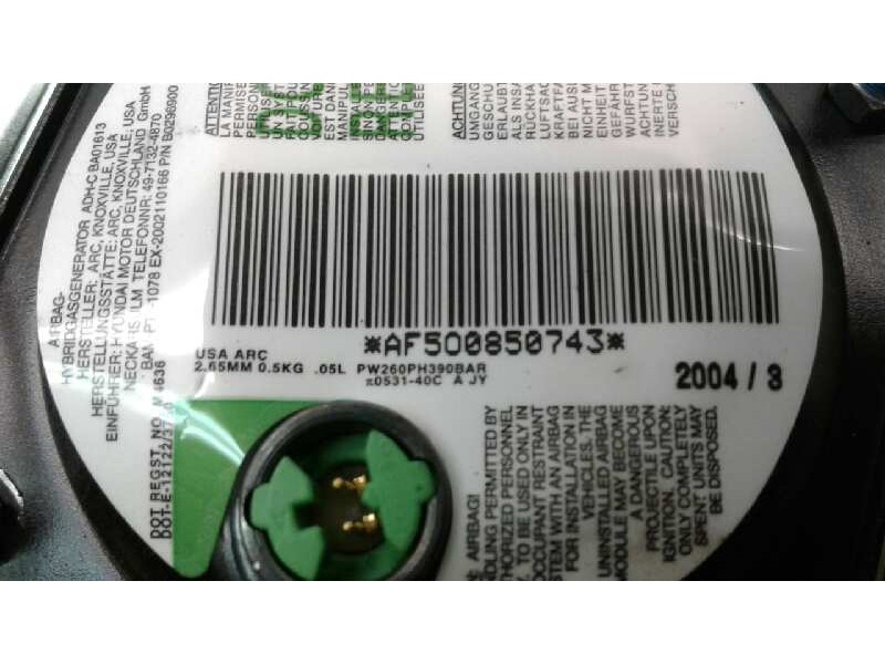 Recambio de airbag delantero izquierdo para hyundai accent (lc) gls referencia OEM IAM AF500850743 84062420244 
