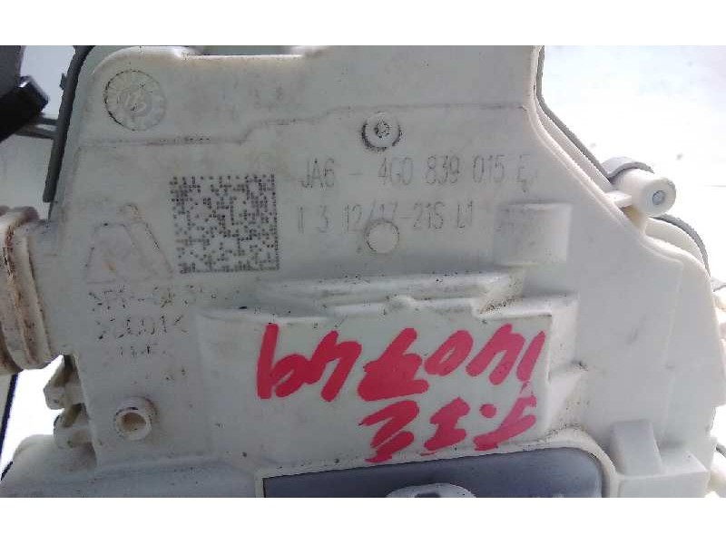 Recambio de cerradura puerta trasera izquierda para audi q7 (4m) 3.0 tdi quattro referencia OEM IAM 4G0839015E  