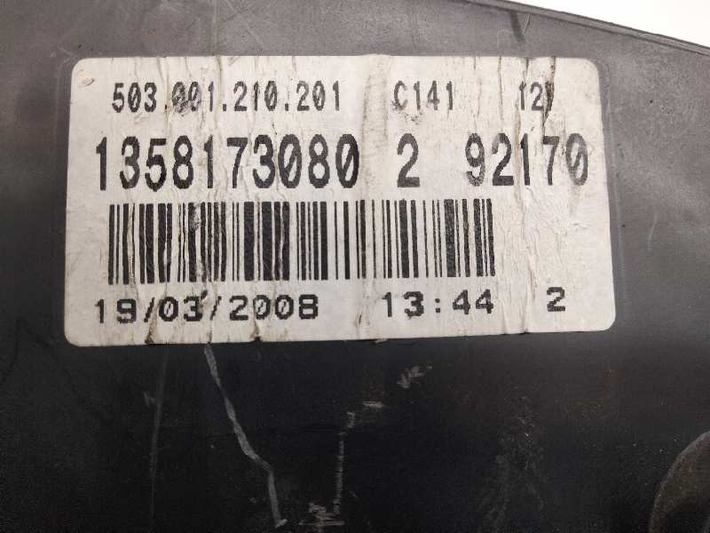 Recambio de cuadro instrumentos para peugeot boxer caja cerrada techo elevado (bat.3450)(333/335)(2007=> 2.2 hdi cat referencia 