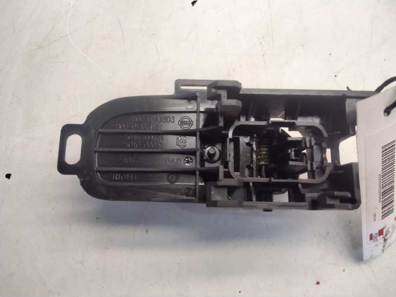 Recambio de maneta interior delantera derecha para nissan micra (k12e) acenta referencia OEM IAM 80670AX611  