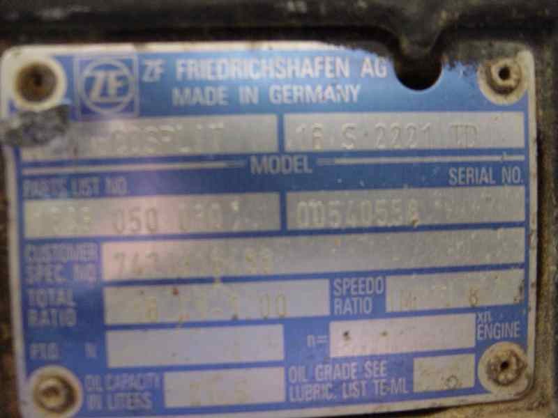 Recambio de caja cambios para renault premium 450 referencia OEM IAM 16S2221T  