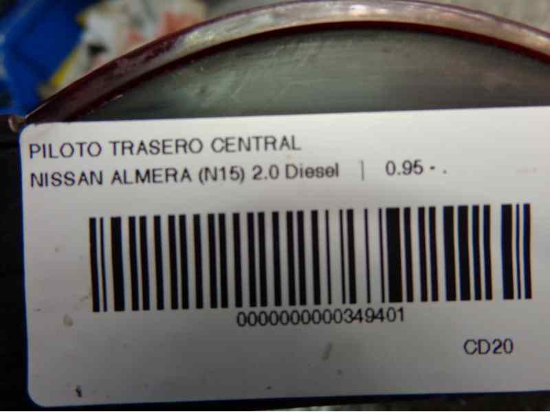 Recambio de piloto trasero central para nissan almera (n15) 2.0 diesel referencia OEM IAM   