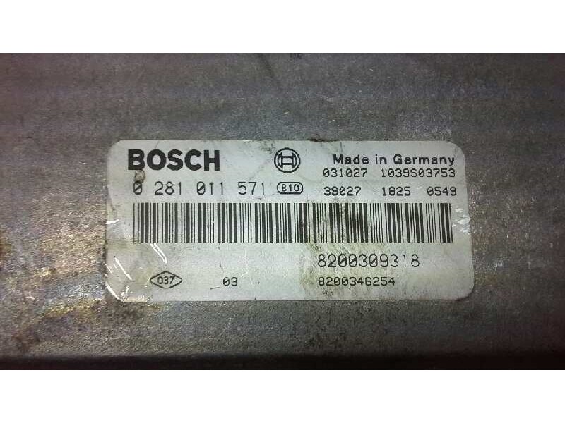 Recambio de centralita motor uce para renault laguna ii (bg0) privilege referencia OEM IAM 0281011571 330 
