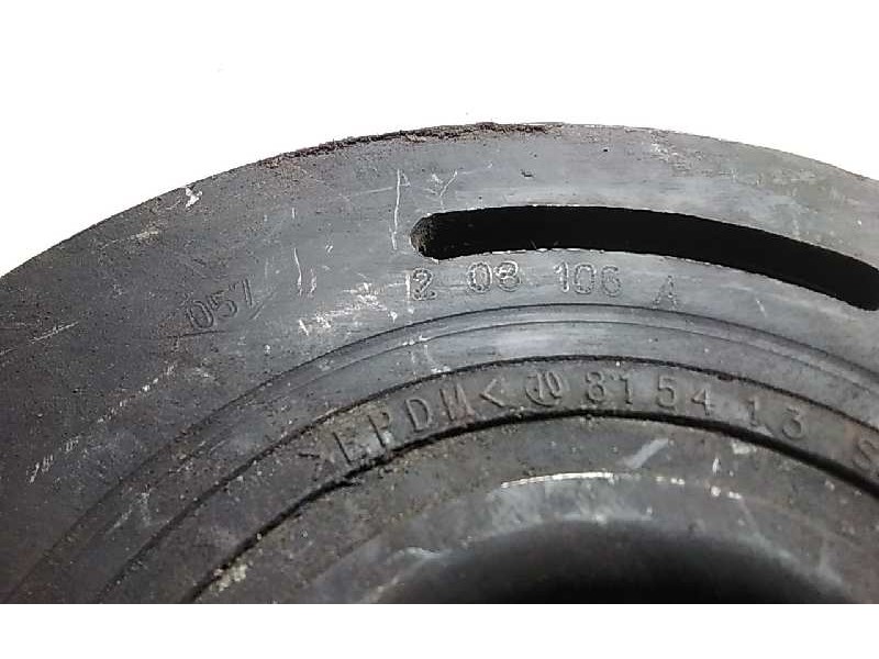 Recambio de polea cigueñal para nissan interstar (x70) 2.5 dci diesel cat referencia OEM IAM 208106A  