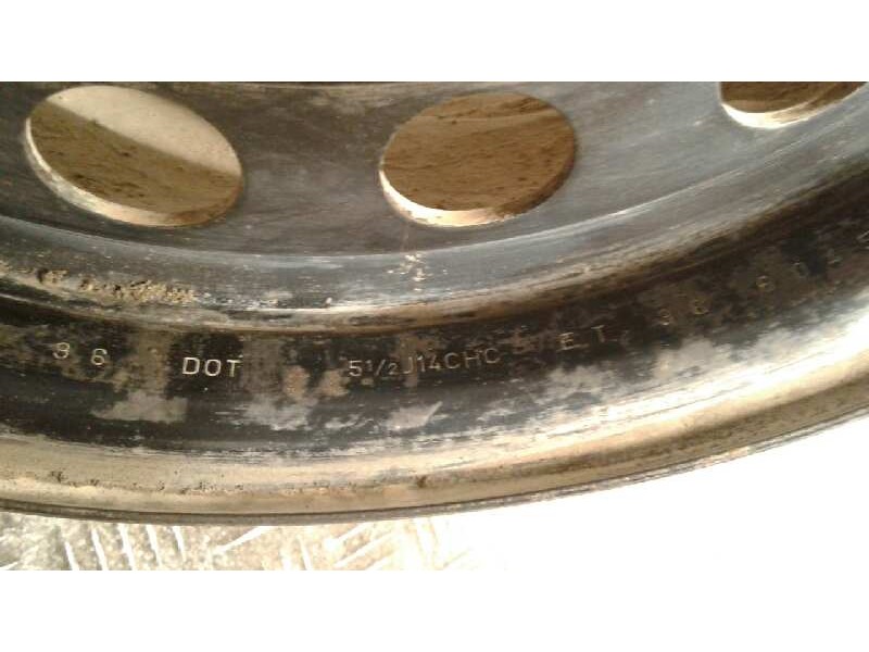 Recambio de llanta hierro para renault megane i berlina hatchback (ba0) 1.6e europa referencia OEM IAM 14PULGADAS4TORNILLOS  