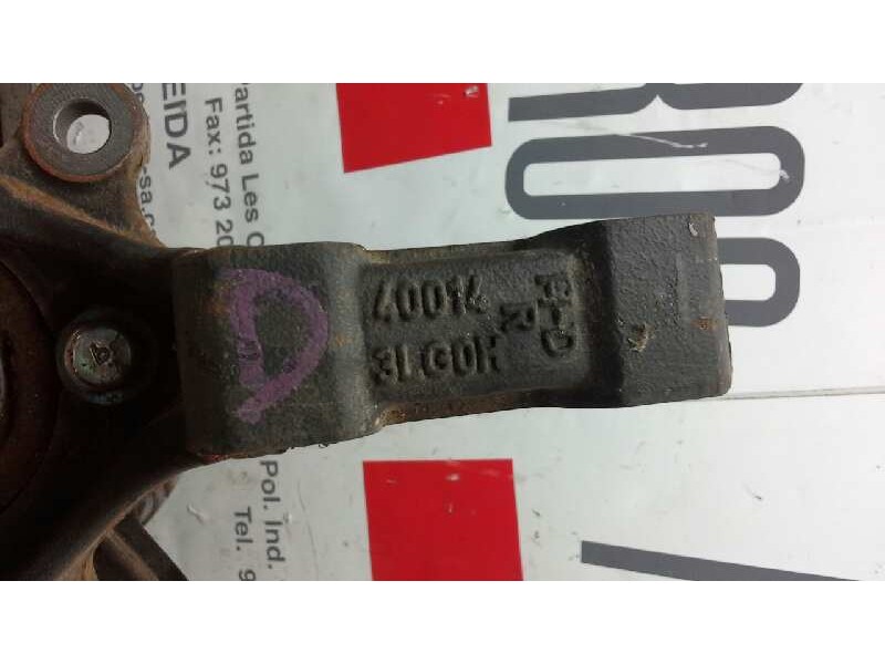 Recambio de mangueta delantera derecha para nissan nv 200 (m20) 1.5 dci cat referencia OEM IAM   