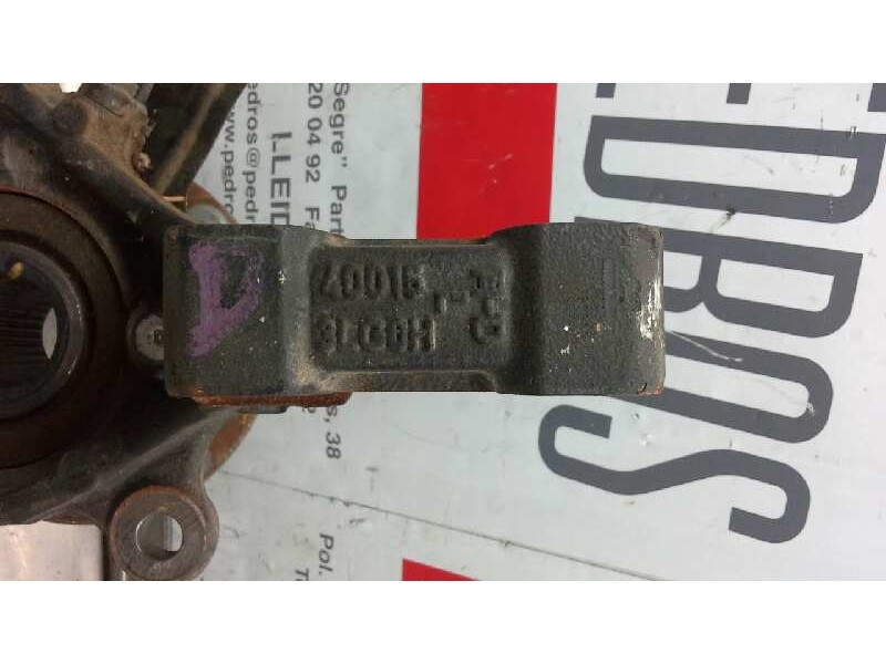 Recambio de mangueta delantera izquierda para nissan nv 200 (m20) 1.5 dci cat referencia OEM IAM   