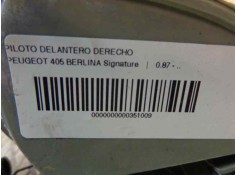 Recambio de piloto delantero derecho para peugeot 405 berlina signature referencia OEM IAM 630195   2