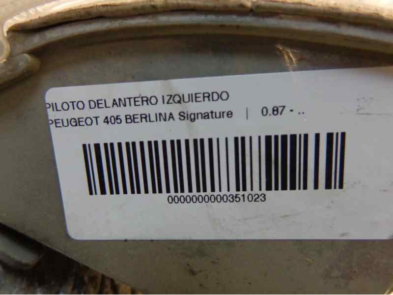 Recambio de piloto delantero izquierdo para peugeot 405 berlina signature referencia OEM IAM 630194  