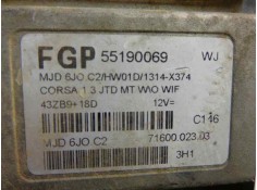 Recambio de centralita motor uce para opel corsa c 1.3 16v cdti cat (z 13 dt / ln9) referencia OEM IAM  148  2