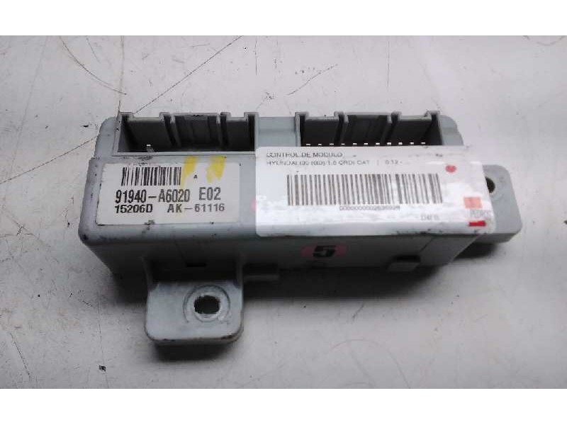 Recambio de control de modulo para hyundai i30 (gd) 1.6 crdi cat referencia OEM IAM 91940A6020  