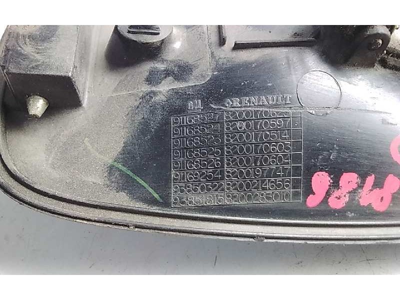 Recambio de maneta exterior delantera derecha para nissan primastar (x..) kombi l2h1 2.9t (6 sitze) referencia OEM IAM 820017062