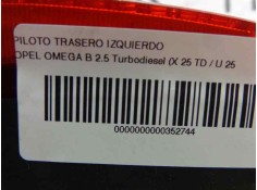 Recambio de piloto trasero izquierdo para opel omega b básico berlina referencia OEM IAM 90487479   2