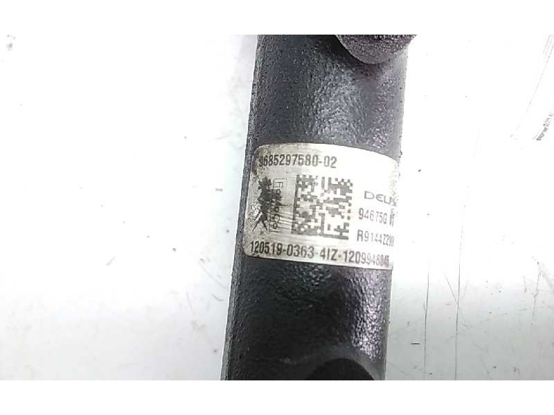 Recambio de rampa inyectora para peugeot partner kasten 1.6 16v hdi referencia OEM IAM 968529758002  
