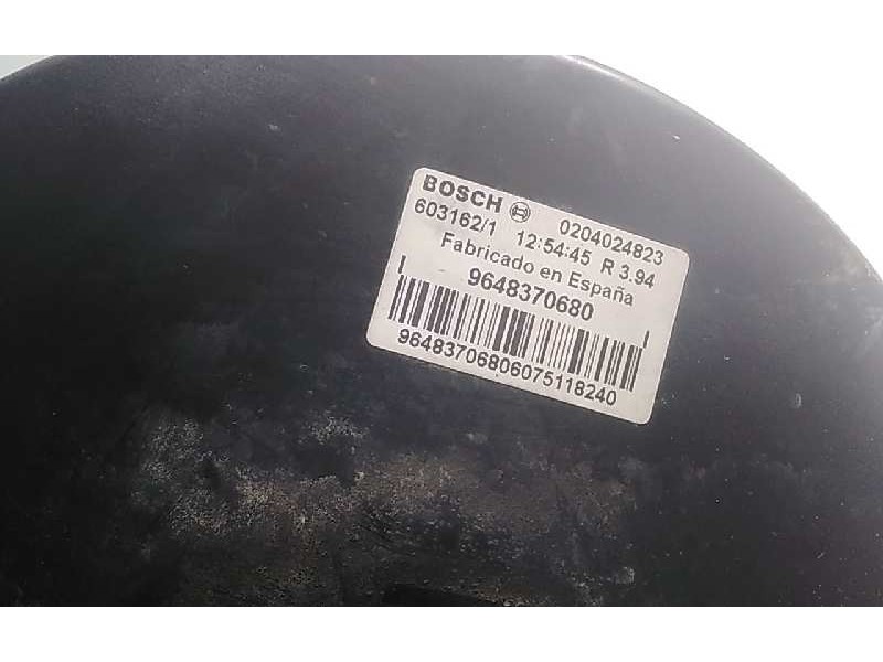 Recambio de servofreno para citroen berlingo 1.9 d 600 furg. referencia OEM IAM 9648370680  