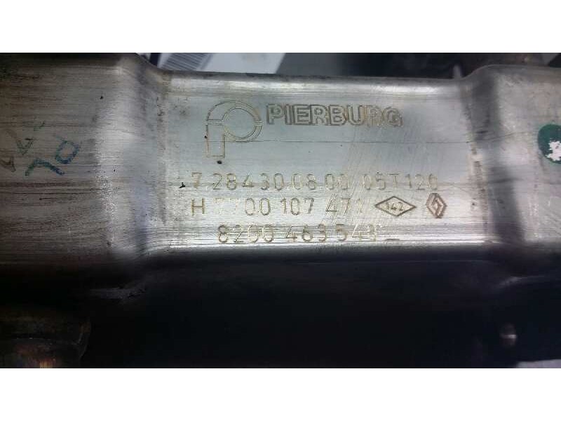 Recambio de enfriador de gases para renault scenic ii 1.9 dci diesel referencia OEM IAM 8200463548  