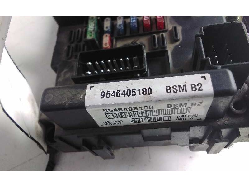 Recambio de centralita bsm para peugeot 206 berlina x-line referencia OEM IAM 9646405180  