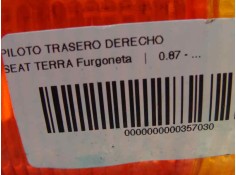 Recambio de piloto trasero derecho para seat terra furgoneta referencia OEM IAM    2