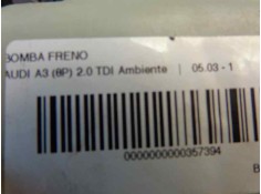 Recambio de bomba freno para audi a3 (8p) 2.0 tdi ambiente referencia OEM IAM    2