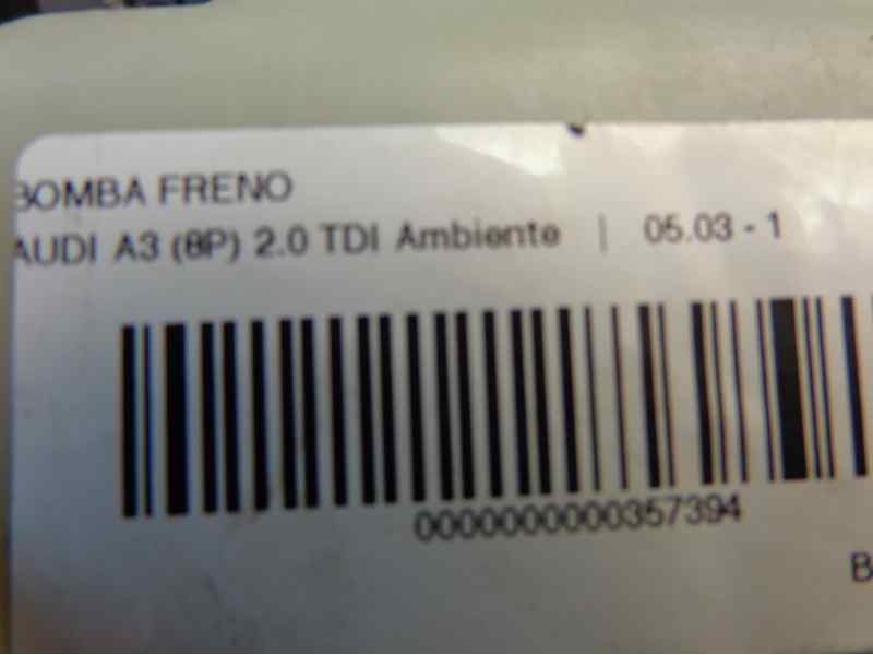 Recambio de bomba freno para audi a3 (8p) 2.0 tdi ambiente referencia OEM IAM   