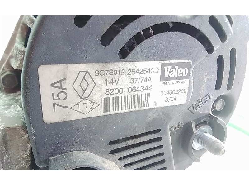 Recambio de alternador para renault clio ii fase ii (b/cb0) authentique referencia OEM IAM 8200064344  