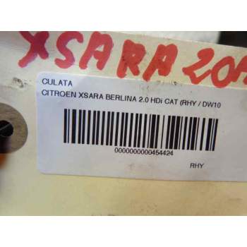 Recambio de culata para citroën xsara berlina 2.0 hdi cat (rhy / dw10td) referencia OEM IAM   