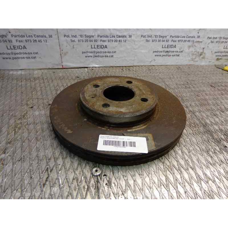 Recambio de disco freno delantero para daewoo nubira berlina 1.6 cat referencia OEM IAM   90733