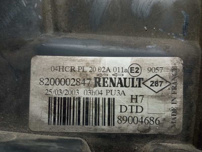 Recambio de faro derecho para renault laguna ii (bg0) authentique referencia OEM IAM 8200002847  