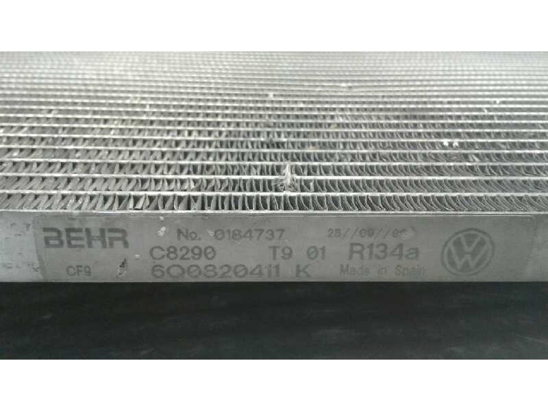 Recambio de condensador / radiador aire acondicionado para seat ibiza (6l1) reference referencia OEM IAM 6Q0820411K R134a 