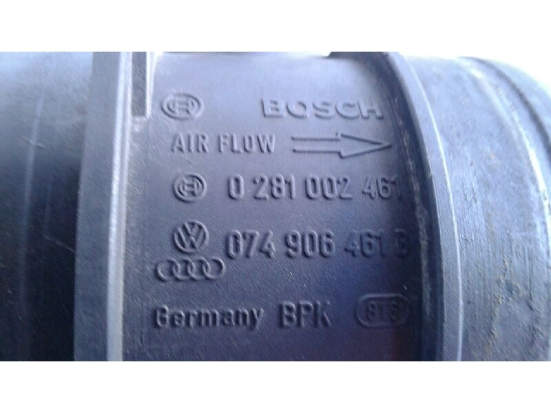 Recambio de caudalimetro para volkswagen phaeton (3d2/3d8) tdi v10 (5 asientos) referencia OEM IAM 0281002461  