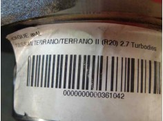 Recambio de cigueñal para nissan terrano/terrano.ii (r20) 2.7 turbodiesel referencia OEM IAM GZ35 NISSAN  2