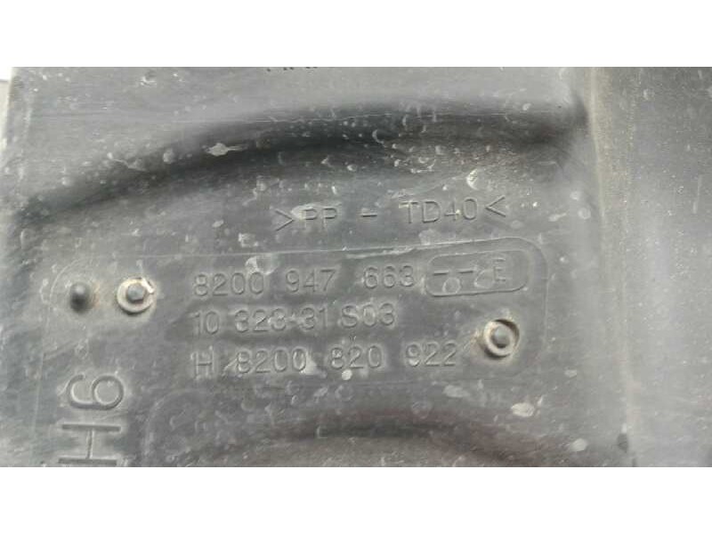 Recambio de caja filtro de aire para renault megane iii berlina 5 p dynamique referencia OEM IAM 8200947663  