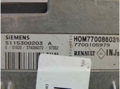 Recambio de centralita motor uce para renault megane i coach/coupe (da0) 1.6 e (daof) referencia OEM IAM S115300203A 220  2