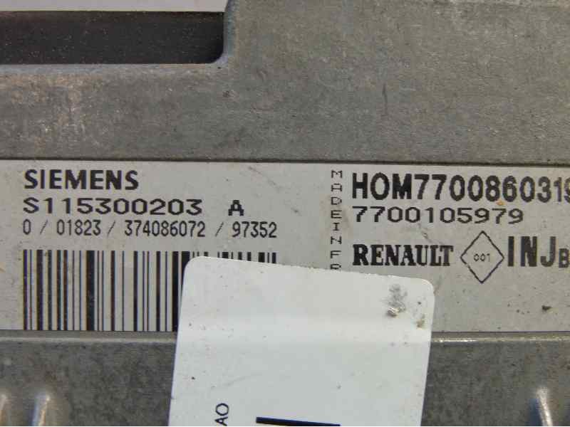 Recambio de centralita motor uce para renault megane i coach/coupe (da0) 1.6 e (daof) referencia OEM IAM S115300203A 220 