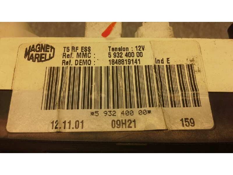 Recambio de mando calefaccion / aire acondicionado para peugeot 307 (s1) xs referencia OEM IAM 593240000  