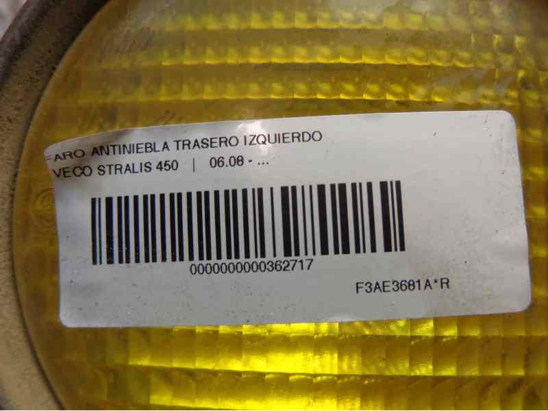 Recambio de faro antiniebla trasero izquierdo para iveco stralis 450 referencia OEM IAM   
