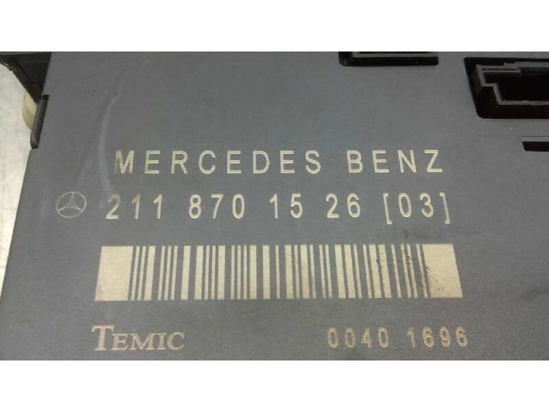 Recambio de centralita check control para mercedes clase e (w211) berlina e 280 cdi business (211.020) referencia OEM IAM 211870