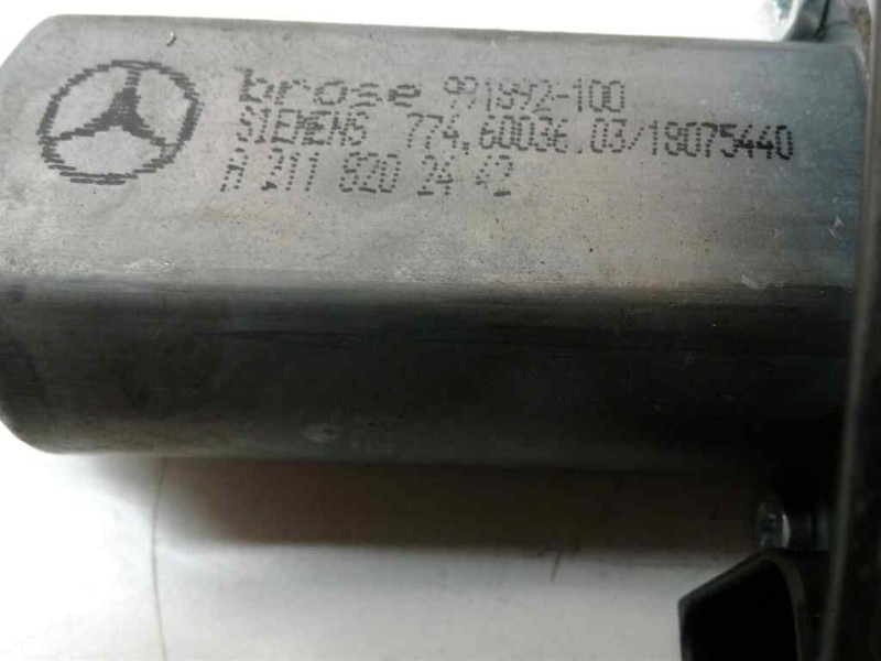 Recambio de elevalunas trasero derecho para mercedes clase e (w211) berlina e 280 cdi business (211.020) referencia OEM IAM REA2